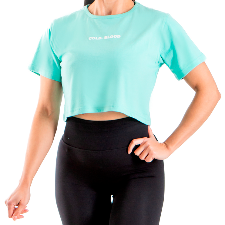 CROP TOP BASIC MINT