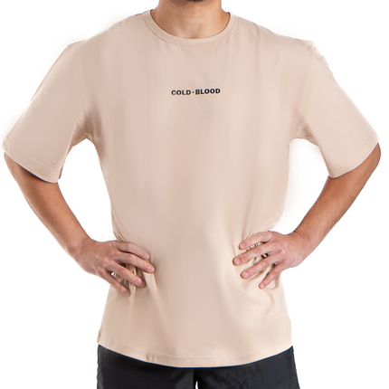 POLERA BASIC BEIGE & BLACK