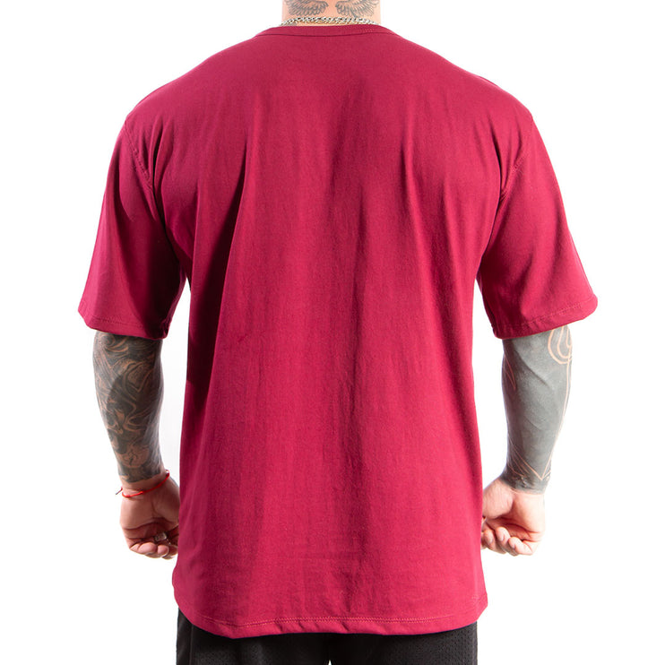 POLERA BASIC WINE