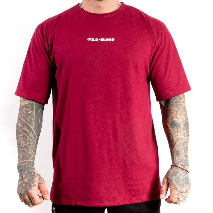 POLERA BASIC WINE