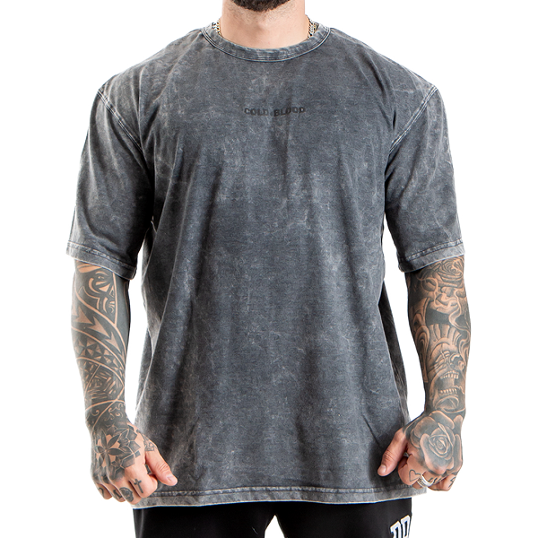 POLERA BASIC DYE GREY