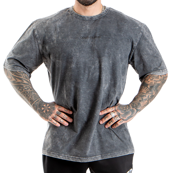 POLERA BASIC DYE GREY