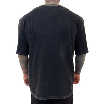 POLERA CB DYE BLACK & PINK
