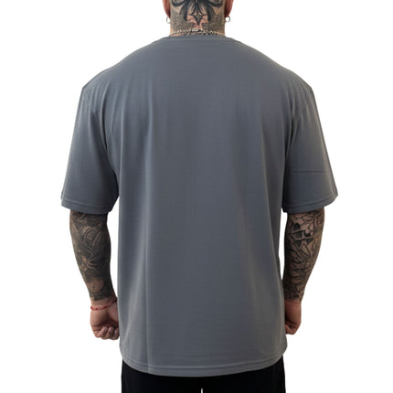 POLERA BASIC DARK GREY