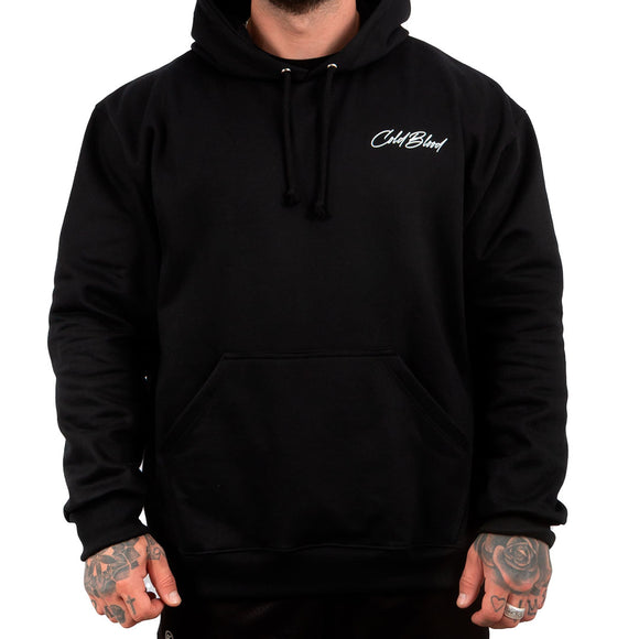 POLERON OVERSIZE CURSIVE BLACK