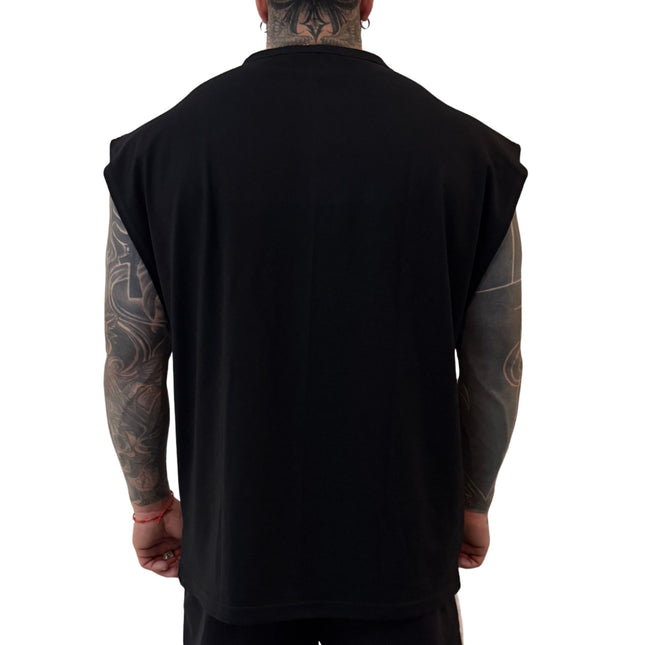 SUDADERA OVERSIZE TANK CB BLACK