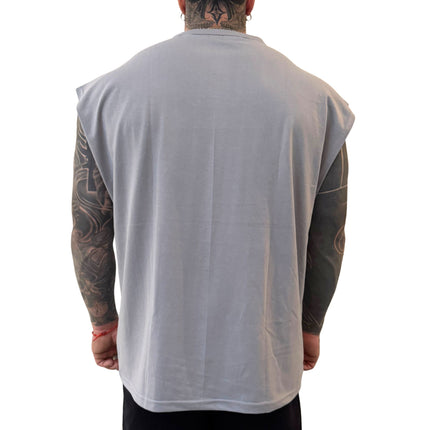 SUDADERA OVERSIZE TANK CB GREY