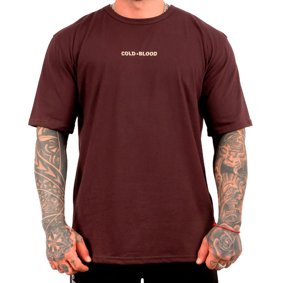 POLERA BASIC DARK BROWN