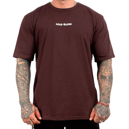 POLERA BASIC DARK BROWN