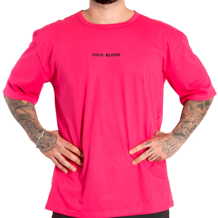 POLERA BASIC FUCHSIA & BLACK